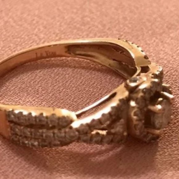 LeVian Diamond Ring (5/8 ct. t.w.) in 14k sparkling Rose Gold, Size 7 - Picture 7 of 8